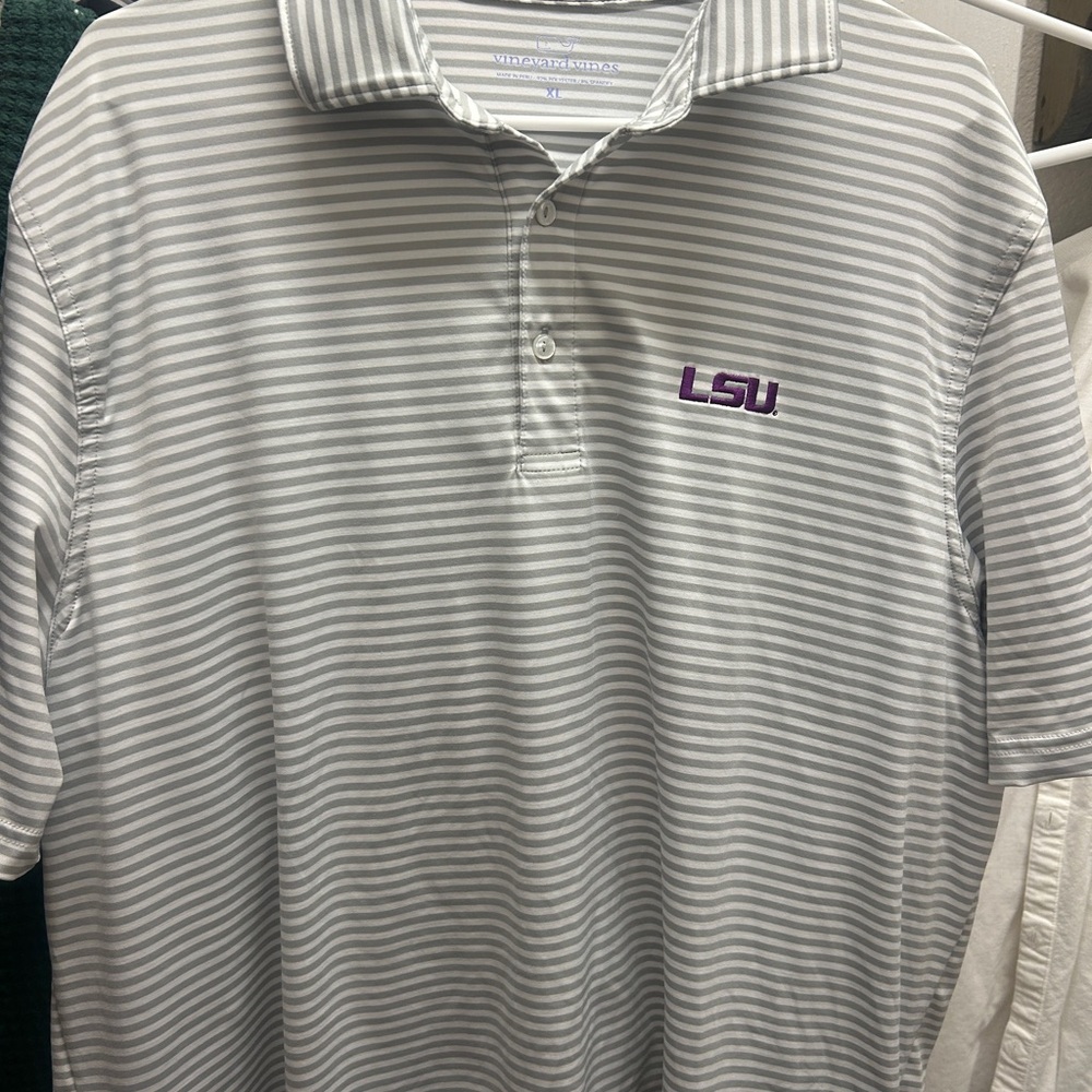 Vineyard Vines LSU performance polo shirt